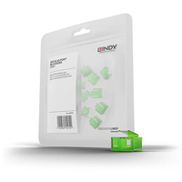 Lindy serrature addizionali rj45 verde SERRATURE ADDIZIONALI RJ45 VERDE Cavi - accessori vari Informatica