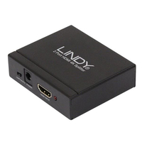 Lindy splitter hdmi 4k 2160p30 3d,  2 porte Monitor Informatica