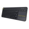 Logitech 920003113 tast.wrls k400 touchp blk Componenti Informatica