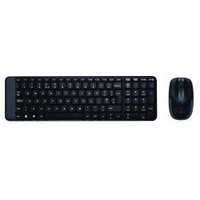 Logitech tastiera e mouse logitech 920 003721 mk220 wireless combo nero Componenti Informatica