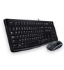 Logitech tastiera mk120 log + mouse nera usb retail MK120 Componenti Informatica