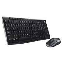 Logitech tastiera mk270 log wireless+mouse nera usb retail Componenti Informatica