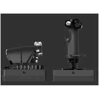 Logitech x56 h.o.t.a.s. rgb throttle and stick simulation controller joystick simulatore CONTROLLER DI ACCELERATORE E JOYSTICK RGB X56 H.O.T.A.S. Console/joystick Console,  giochi & giocattoli
