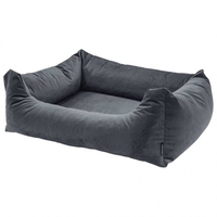 Madison letto per cani velvet 120x95x28 cm grigio Articoli per animali Brico giardino animali