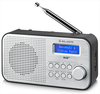 Majestic radio majestic 109194 rt 194 dab silver e black Audio portatile /hi fi Audio - hi fi