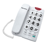 Majestic telefono fisso majestic phf billy 202 bianco Fissi/cordless Telefonia