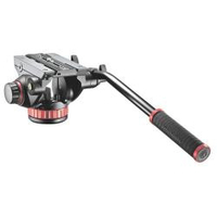 Manfrotto testa treppiede manfrotto mvh502ah 502 con base piatta 1 leva fissa MVH502AH Cavalletti fotocamere Tv - video - fotografia
