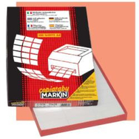 Markin 210c500rim cf2400 rimovibile etichette 70x36 su foglio a4 210C500RIM Materiale di consumo Informatica