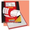 Markin 210c503ro cf100 etichette 210x297 rosso su foglio a4 210C503RO Materiale di consumo Informatica