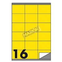Markin cf1600 etichette 105x36 giallo CF1600 ETICHETTE 105X36 GIALLO Materiale di consumo Informatica