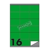 Markin cf1600 etichette 105x36 verde Materiale di consumo Informatica