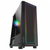 Marsgaming case mid tower mc-art black dual glass drawing art syst. 12cm fr Componenti Informatica