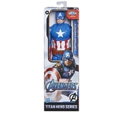 Marvel avn personaggo titan hero 30cm - capitan america avn 30cm - capitan america gioc AVN PERSONAGGO TITAN HERO 30CM - CAPITAN AMERICA Bambini & famiglia Console,  giochi & giocattoli