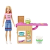Mattel bambola mattel ghk43 barbie bionda noodle Bambini & famiglia Console,  giochi & giocattoli
