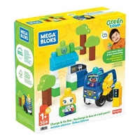 Mattel costruzioni mega bloks hdx90 green town eco amici bus Bambini & famiglia Console,  giochi & giocattoli