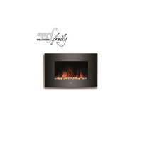 Melchioni termoconvettore melchioni 158640050 wallflame nero Termoventilatori Climatizzazione