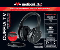 Meliconi hpeasydigital Cuffie / auricolari wireless Audio - hi fi