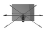 Meliconi stand600 Tv - accessori Tv - video - fotografia