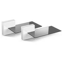 Meliconi supporto parete per casse meliconi 480528 ghost cubes soundbar