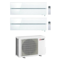 Mitsubishi clima multisplit style mxz2f53vf dual mszln35vg2+mszln35vg2 condizionatore fisso dual Condizionatori fissi Climatizzazione