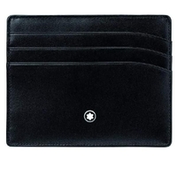 Mont blanc meisterstück mst pocket holder 6cc black scrittura prestigio