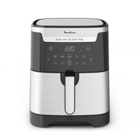 Moulinex friggitrice moulinex ez801d10 easy fry & grill xxl 2in1 inox e black Cottura Elettrodomestici