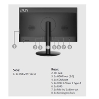 Msi aio 9s6-ae0411-051 amd 5 5600g 8g 256gb ssd 23.8 fhd win11pro Computers - server - workstation Informatica