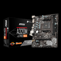 Msi mainboard a320m-a pro max scheda madre a320m pro-e am4 MAINBOARD A320M-A PRO MAX Componenti Informatica