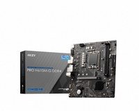 Msi mb msi h610m-g pro ddr4 st1700 2d4 1m.2 4s3 u3.2 gbl h/v/dp micro atx Componenti Informatica
