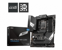 Msi mb msi pro z790-a wifi ddr4 s1700 12gen 4d4 6s3 m.2 u3 gbl raid h/d Componenti Informatica