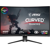 Msi msi monitor curvo 31, 50 led va 16:9 wqhd,  1000r,  1ms 170hz,  300 cdm,  reg altezza,  usb-c,  dp/hdmi Monitor Informatica
