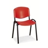 Mstyle stella plastic sedia f.nero pl.rosso sedie operative Stella plastic Arredo e complementi Ufficio cancelleria