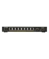 Netgear GS310TP-100EUS - Netgear Switch Smart Managed Pro Switch a 8 porte tutte PoE + Gigabit Ethernet RJ45 Networking Informatica