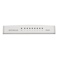 Netgear netgear gs208 switch unmanaged 8 porte gigabit, garanzia 2 anni GS208 Networking Informatica