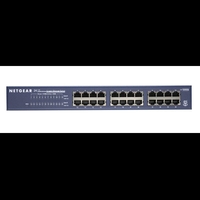 Netgear switch 24 porte 1000base-t rack mountable staffe e viti incluse JGS524 Networking Informatica
