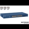 Netgear switch 24 porte gigabit prosafe managed + 2 slot sfp - netgear GS724T Networking Informatica