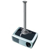 Newstar c200 projector ceiling mount.h:8-98c silver. max 15kg C200 Videoproiettori - accessori Tv - video - fotografia