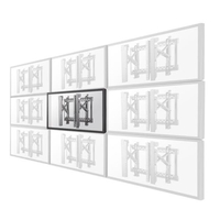 Newstar neomounts by flat screen wall mount Supporto Videowall LED-VW2500BLACK1 Tv - accessori Tv - video - fotografia