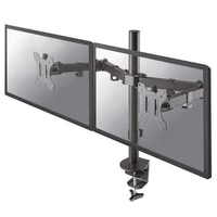 Newstar supporto da scrivania per 2 schermi neomounts by flat screen desk mount Supporto da scrivania per 2 schermi Tv - accessori Tv - video - fotografia