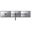 Newstar supporto da scrivania per 3 schermi Supporto da Scrivania per 3 Schermi Tv - accessori Tv - video - fotografia