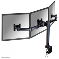Newstar supporto da scrivania per 3 schermi Supporto da Scrivania per 3 Schermi Tv - accessori Tv - video - fotografia