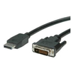 Nilox cavo display port - dvi 24+1 m/m 1mt CAVO DISPLAY PORT - DVI 24+1 M/M 1MT Cavi - accessori vari Informatica