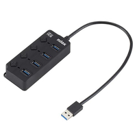 Nilox hub 4 porte usb 3.0 con switch Networking Informatica