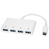 Nilox hub type c 4 porte usb 3.0 HUB TYPE C 4 PORTE USB 3.0 Notebook Informatica