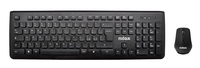 Nilox kit cw30 keyboard+mouse wireless black Componenti Informatica