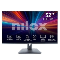 Nilox monitor 32,  full hd,  ips,  75hz,  hdmi e vga,  5 ms Monitor 32,  Full HD,  IPS,  75hz,  HDMI e VGA,  5 ms Monitor Informatica"