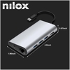 Nilox nilox mini docking station usb-c type-c 3.1 NILOX MINI DOCKING STATION USB-C TYPE-C 3.1 Notebook Informatica