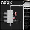 Nilox nilox mini docking station usb-c type-c 3.1 Notebook Informatica