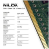 Nilox nxd1333s1c3 ram ddr1 dimm 1gb 333mhz cl3 NXD1333S1C3