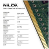 Nilox nxd2667m1c5 ram ddr2 dimm 2gb 667mhz cl5 NXD2667M1C5 Componenti Informatica